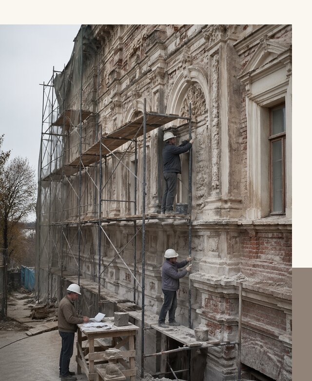 Реставрация объектов культурного наследия под ключ в Нижнем Тагиле
