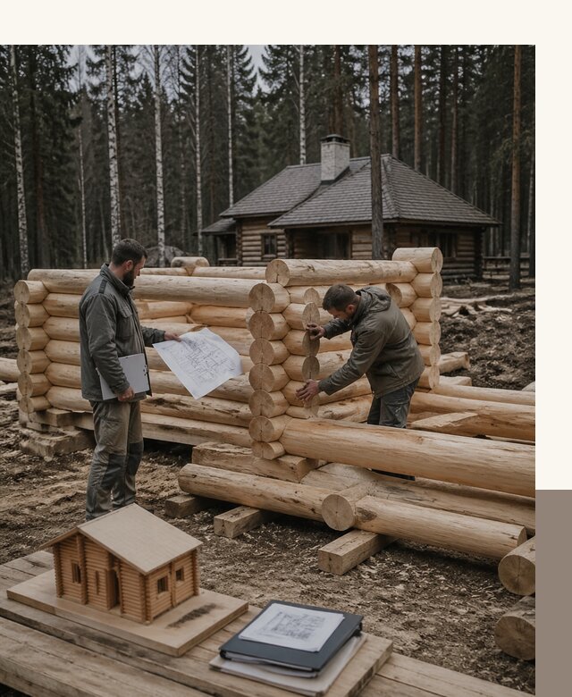 Проектирование и строительство домов из бревна в Нижнем Тагиле